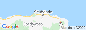 Situbondo map